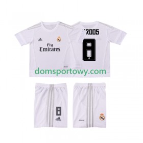 Koszulka Real Madryt KROOS 8 2015 2016 Retro Dziecięcy Domowe Koszulki Piłkarskie Krótki Rękaw
